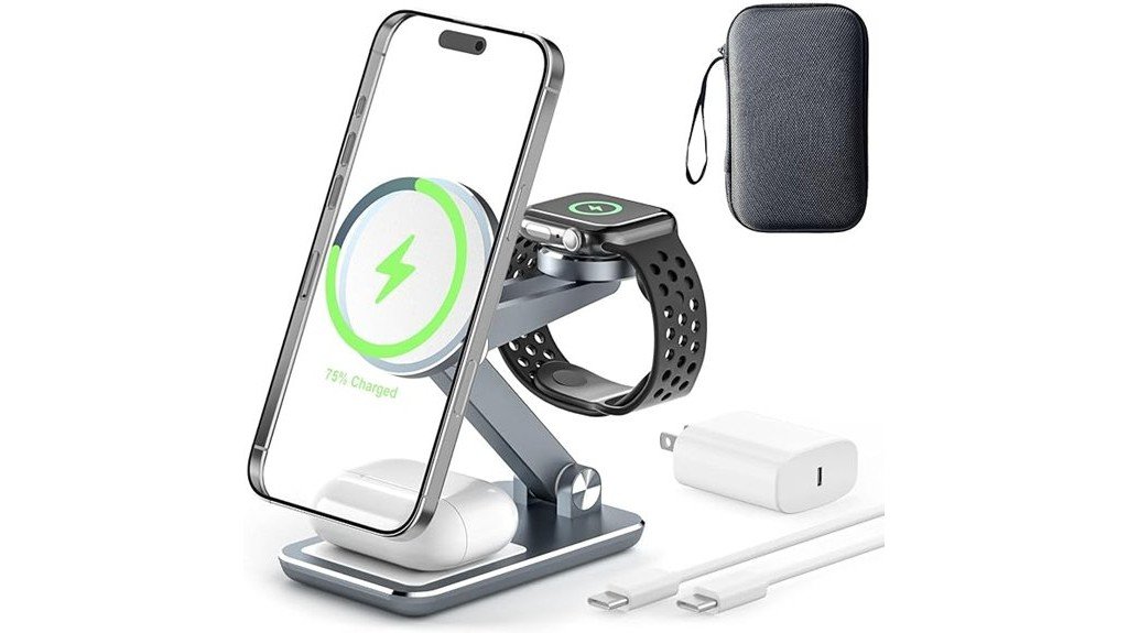 foldable magsafe charging station