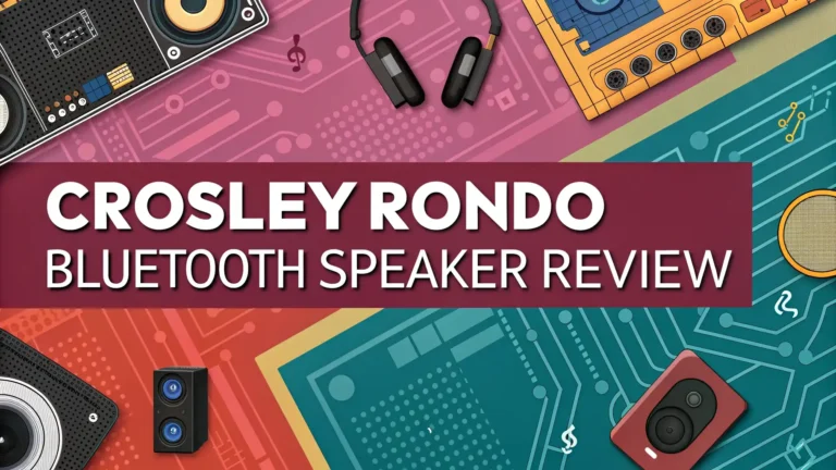 Crosley Rondo Bluetooth Speaker Review 2026: Guide to This Retro Audio Gem