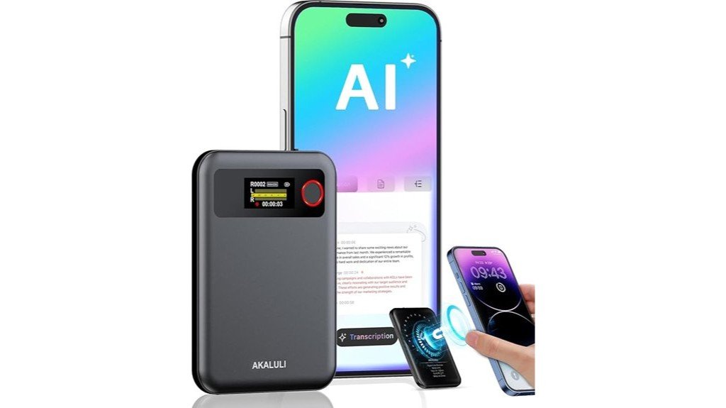 voice recording with transcription